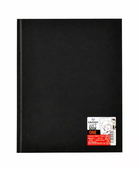 Een Tekenboek Canson Art Dummy 216x279mm 100gr 98vel koop je bij KantoorProfi België BV
