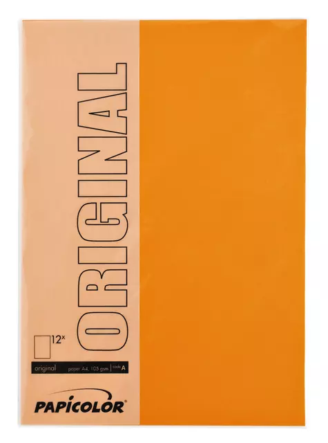 Een Kopieerpapier Papicolor A4 200gr 6vel oranje koop je bij KantoorProfi België BV