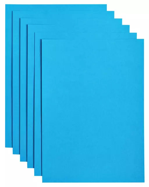 Kopieerpapier Papicolor A4 200gr 6vel hemelsblauw