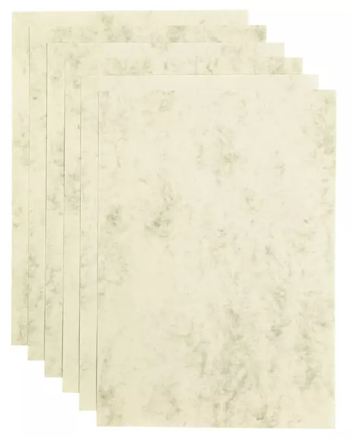 Een Kopieerpapier Papicolor A4 90gr 12vel marble ivoor koop je bij Totaal Kantoor Goeree