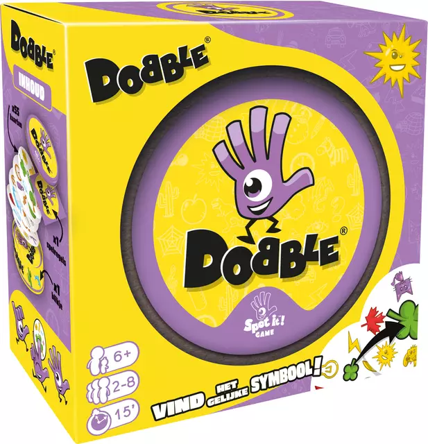 Een Spel: Dobble koop je bij Omnia 4 Office