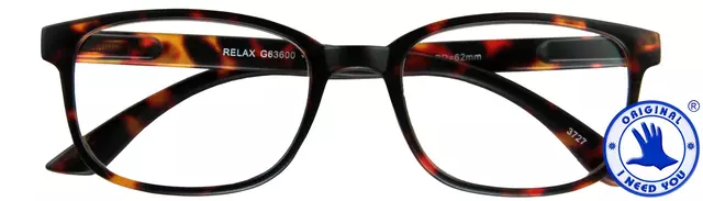 Een Leesbril I Need You +1.50 dpt Relax bruin koop je bij Totaal Kantoor Goeree
