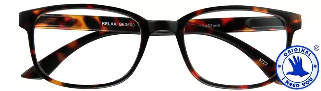 Een Leesbril I Need You +2.50 dpt Relax bruin koop je bij EconOffice