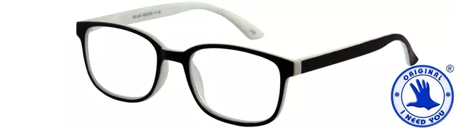 Een Leesbril I Need You +1.00 dpt Relax zwart-wit koop je bij MV Kantoortechniek B.V.