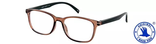 Een Leesbril I Need You +3.00 dpt Lucky bruin-zwart koop je bij KantoorProfi België BV