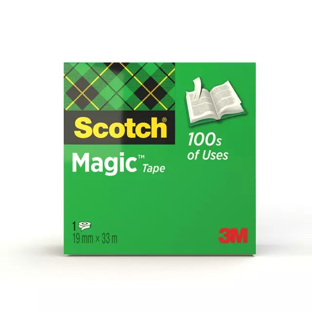 Een Plakband Scotch Magic 810 19mmx33m onzichtbaar mat koop je bij L&N Partners voor Partners B.V.