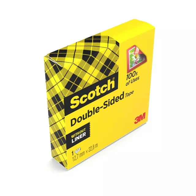 Een Plakband Scotch 665 12mmx22.8m dubbelzijdig koop je bij EconOffice