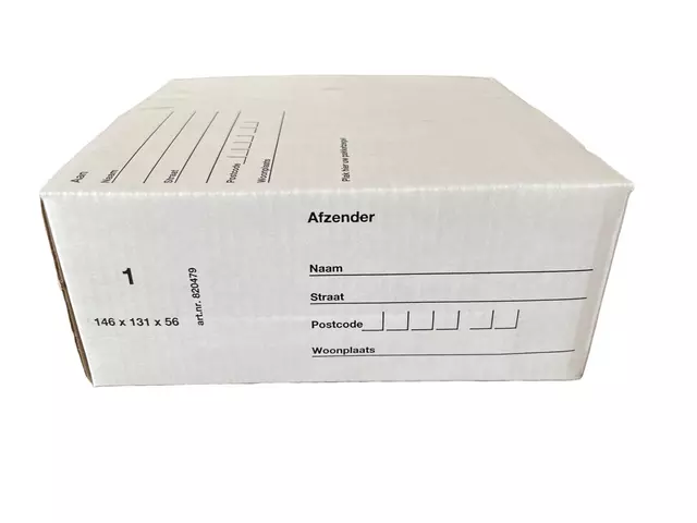 Een Postpakketbox IEZZY 1 146x131x56mm koop je bij EconOffice