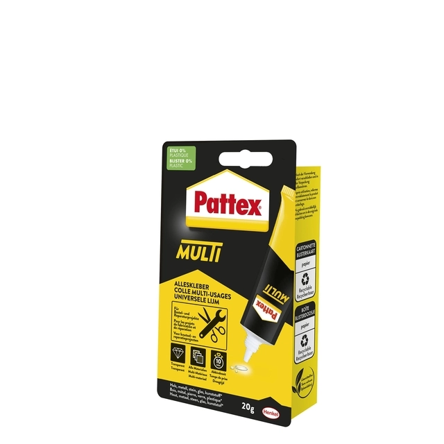 Een Alleslijm Pattex Multi tube 20 gram op blister koop je bij L&N Partners voor Partners B.V.