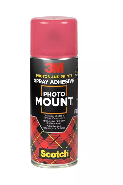Een Lijm 3M foto mount spray spuitbus 400ml koop je bij Totaal Kantoor Goeree