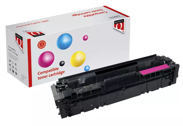 Een Tonercartridge Quantore alternatief tbv Canon 045 rood koop je bij Goedkope Kantoorbenodigdheden