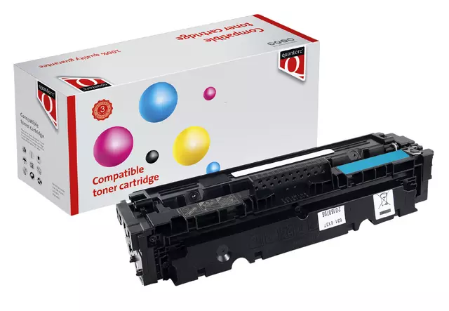 Een Tonercartridge Quantore alternatief tbv Canon 046H blauw koop je bij Omnia 4 Office