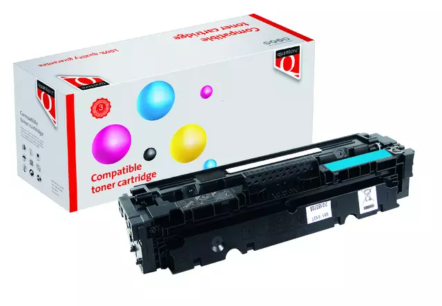 Een Tonercartridge Quantore alternatief tbv Canon 046 blauw koop je bij Goedkope Kantoorbenodigdheden