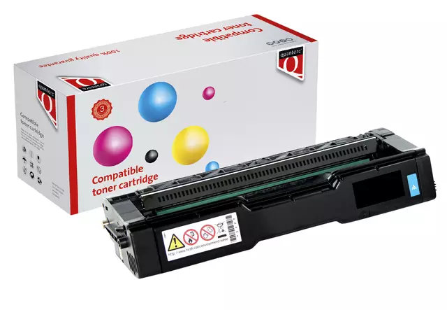 Toner Quantore alternatief tbv Ricoh 407717 blauw