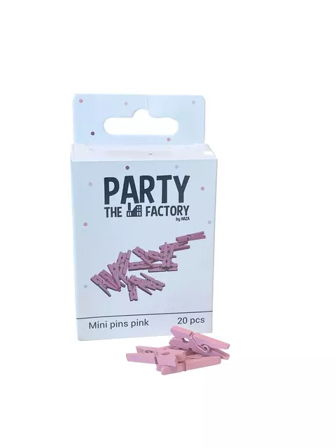 Een Knijpers Haza mini roze zak à 20 stuks koop je bij Totaal Kantoor Goeree