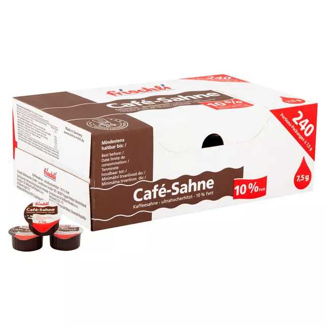 Een Koffieroom Frischli halfvolle melk 7,5 gram 240 cups koop je bij KantoorProfi België BV
