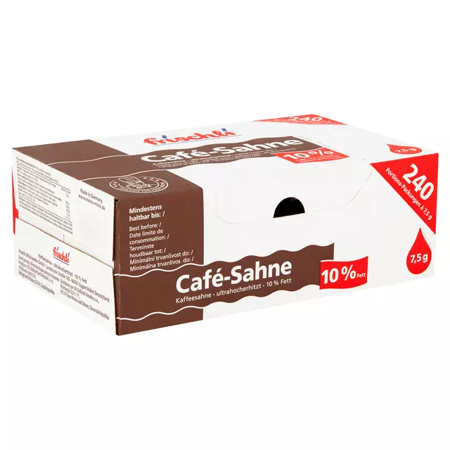 Een Koffieroom Frischli halfvolle melk 7,5 gram 240 cups koop je bij Van Leeuwen Boeken- en kantoorartikelen