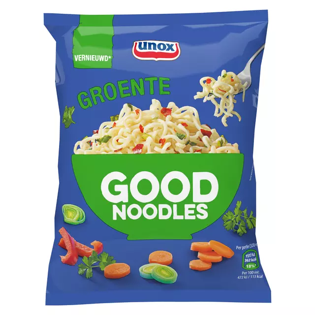 Een Good Noodles Unox groenten koop je bij L&N Partners voor Partners B.V.