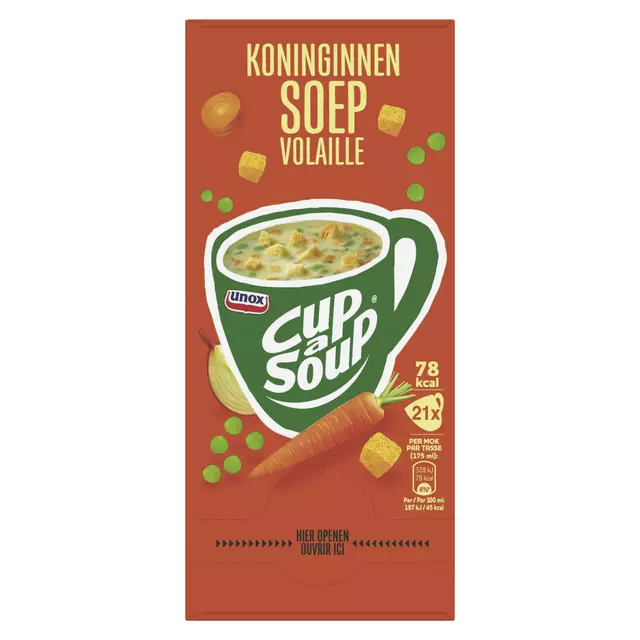 Een Cup-a-Soup Unox koninginnensoep 175ml koop je bij L&N Partners voor Partners B.V.