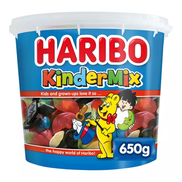 Een Snoep Haribo kindermix 650 gram koop je bij KantoorProfi België BV