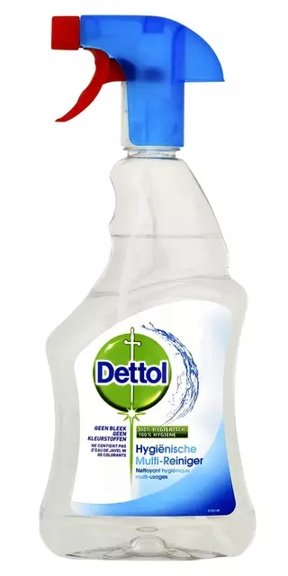 Een Desinfectiereiniger Dettol Cleanser spray 500ml koop je bij EconOffice