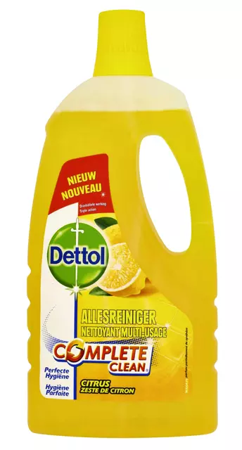 Een Allesreiniger Dettol Citrus 1 liter koop je bij Kantoorvakhandel van der Heijde