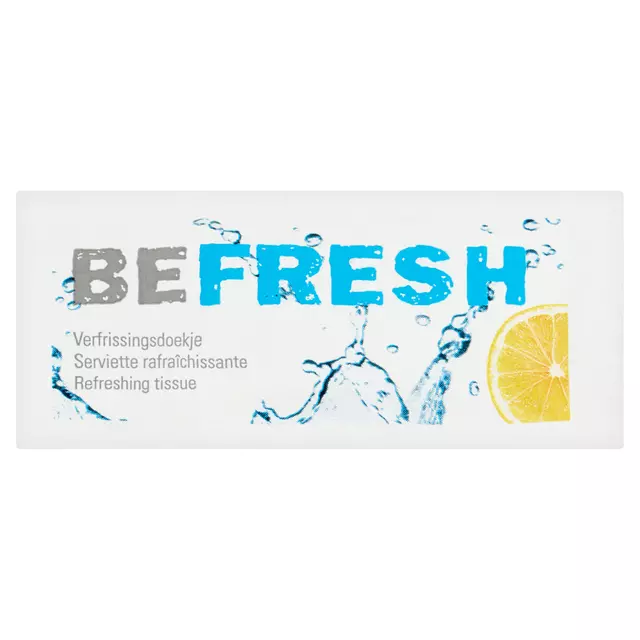 Een Verfrissingsdoekje van Oordt BeFresh citroen 240x1st koop je bij L&N Partners voor Partners B.V.