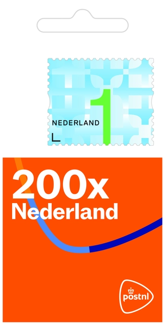 Een Postzegel Nederland Waarde 1 zelfklevend rol à 200 stuks koop je bij Ziffo Kantoorcentrum BV