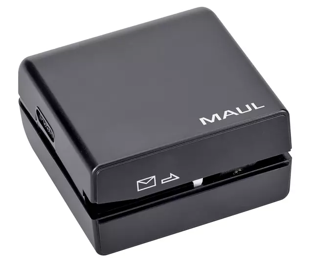 Een Briefopener MAUL Electrisch incl 4 batterijen 7.4x7x4cm blister koop je bij Goedkope Kantoorbenodigdheden