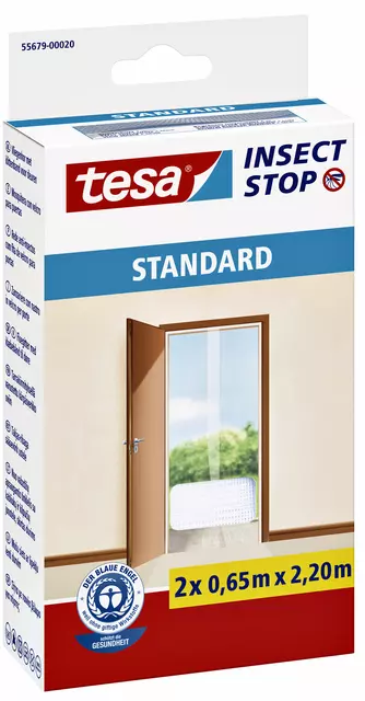 Een Insectenhor tesa® Insect Stop STANDARD deur 2x 0,65x2,20m antraciet koop je bij KantoorProfi België BV