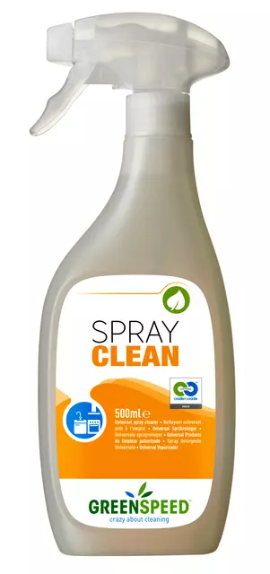 Een Keukenreiniger Greenspeed Spray Clean 500ml koop je bij Totaal Kantoor Goeree