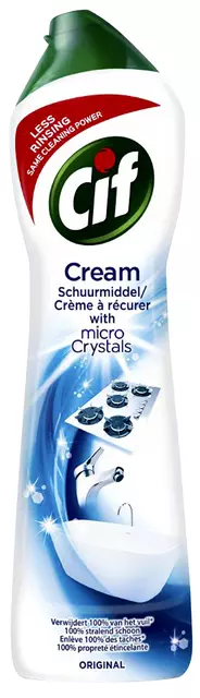 Een Schuurmiddel Cif cream 750ml koop je bij KantoorProfi België BV