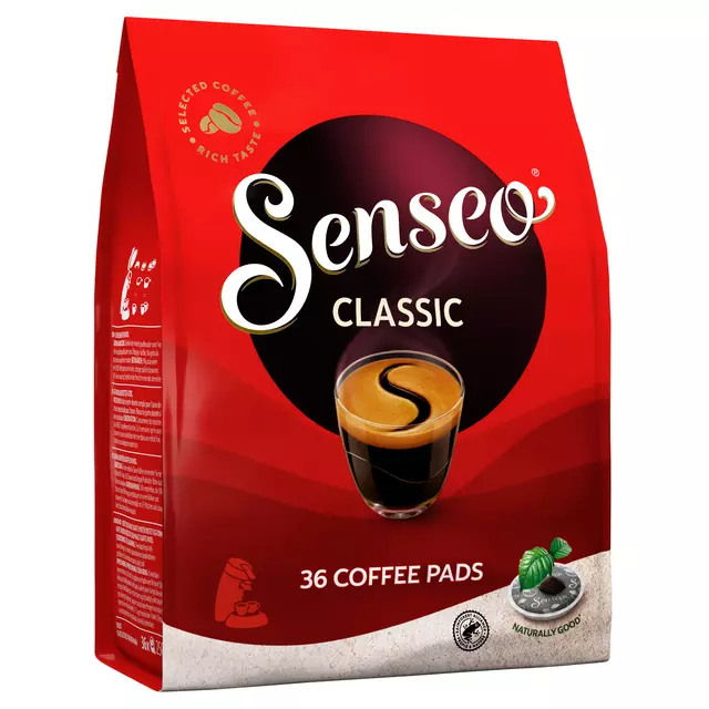 Een Koffiepads Douwe Egberts Senseo classic 36 stuks koop je bij KantoorProfi België BV