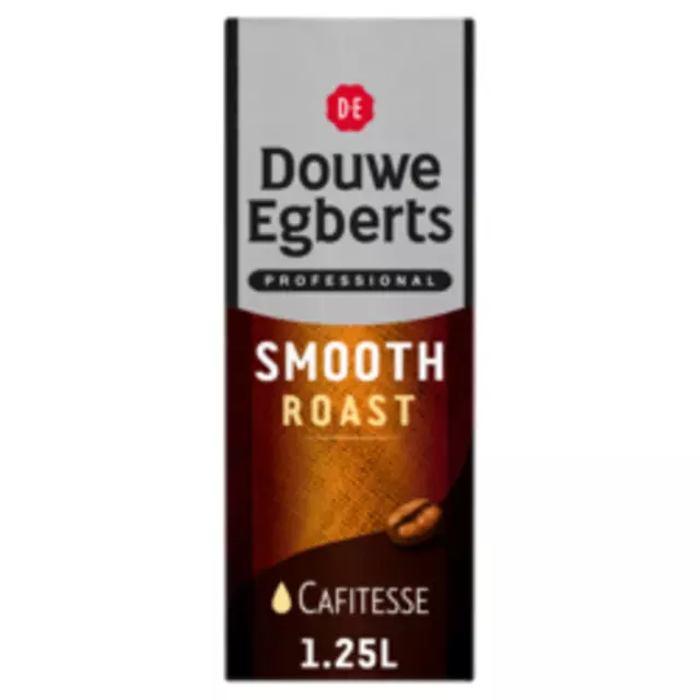 Een Koffie Douwe Egberts Cafitesse smooth roast 125cl koop je bij EconOffice