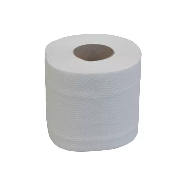 Een Toiletpapier Katrin 2-laags wit 64rollen koop je bij Van Hoye Kantoor BV