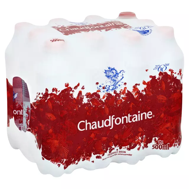 Een Water Chaudfontaine rood petfles 500ml koop je bij KantoorProfi België BV
