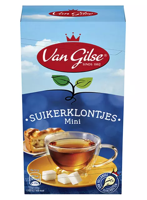 Een Suikerklontjes Van Gilse Mini 500gram koop je bij Van Leeuwen Boeken- en kantoorartikelen