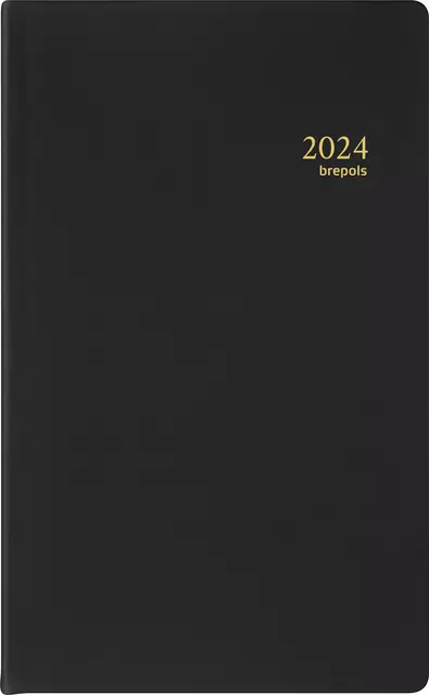Een Agenda 2025 Brepols Breform Seta 1dag/1pagina zwart koop je bij KantoorProfi België BV