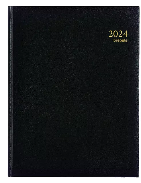 Een Agenda 2025 Brepols Timing Lima 7dagen/2pagina's zwart koop je bij The Cartridge Company