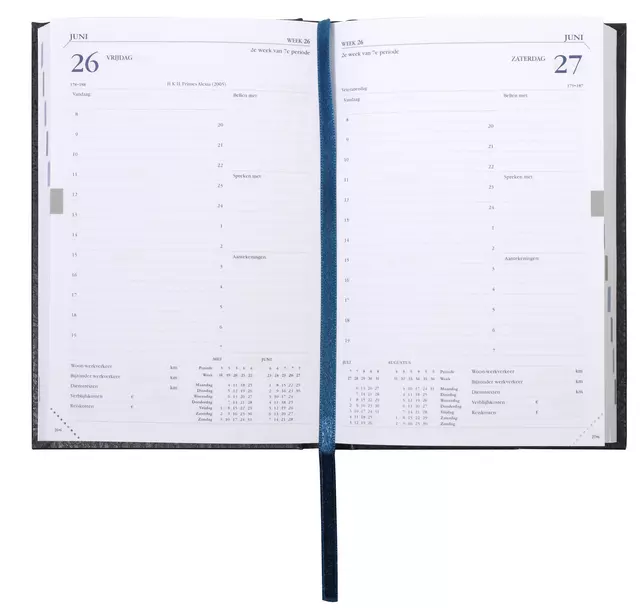 Een Agenda 2025 Ryam Twenty-four Mundior 1dag/1pagina blauw koop je bij Tonerinktshop