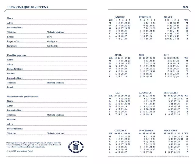 Een Agenda 2025 Ryam Memoplan 7 Mundior 7dagen/2pagina's zwart koop je bij Ziffo Kantoorcentrum BV