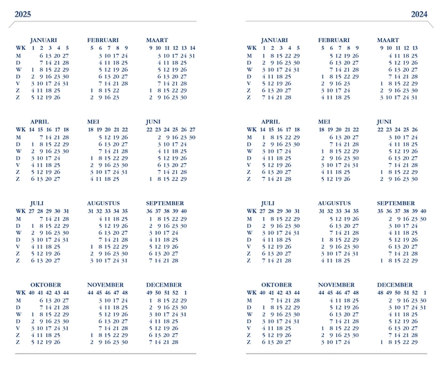 Een Agenda 2025 Ryam Memoplan 7 Plus Mundior 7dagen/2pagina's assorti koop je bij Van Hoye Kantoor BV