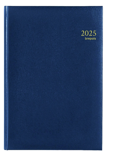 Buy your Agenda 2025 Brepols Omega Lima 7dagen/2pagina's blauw at QuickOffice BV