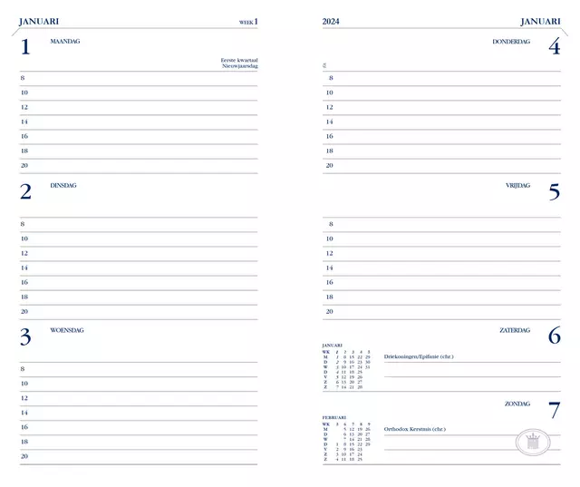 Een Agenda 2025 Ryam Memoplan 7 Mundior 7dagen/2pagina's bordeaux koop je bij The Cartridge Company