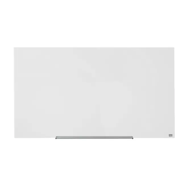 Een Glasbord Nobo Impression Pro 1260x711mm briljant wit koop je bij KantoorProfi België BV