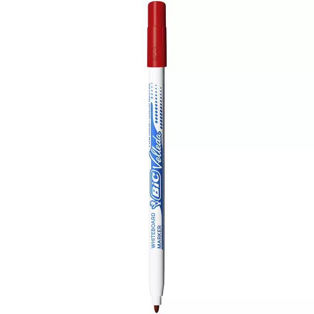 Viltstift Bic Velleda 1721 whiteboard rond fijn rood