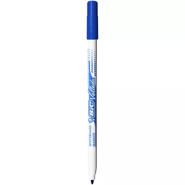 Een Viltstift Bic Velleda 1721 whiteboard rond fijn blauw koop je bij Van Leeuwen Boeken- en kantoorartikelen