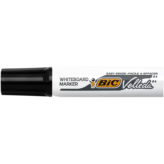 Een Viltstift Bic Velleda 1781 whiteboard schuin large zwart koop je bij KantoorProfi België BV