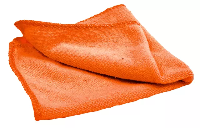 Een Microvezeldoek Nobo oranje koop je bij Totaal Kantoor Goeree