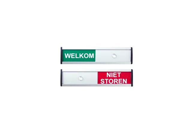 Een Infobord welkom/niet storen 125x30mm koop je bij The Cartridge Company